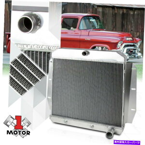 Radiator 55-59�V�{���[/GMC�s�b�N�A�b�v�g���b�NI6/V8�̃A���~�j�E��3��R�A�p�t�H�[�}���X���W�G�[�^�[ Aluminum 3 Row Core Performance Radiator for 55-59 Chevy/GMC Pickup Truck I6/V8�y���s�A���i�z