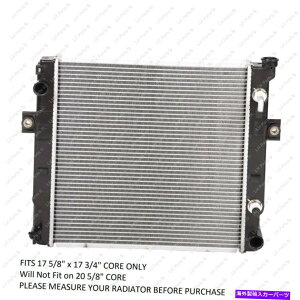 Radiator WG[^[tBbg90-11g^tH[NtgF7V[Y14610U220171 17 5/8 "x 17 3/4"RA Radiator Fit 90-11 Toyota Forklift F7 Series 14610U220171 17 5/8" x 17 3/4" Core