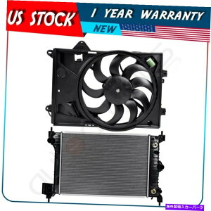 Radiator 2012 2013 2014 2015-2018V{[\jbN̗pt@ƃWG[^[AZu Cooling Fan and Radiator Assembly For 2012 2013 2014 2015-2018 Chevrolet Sonic