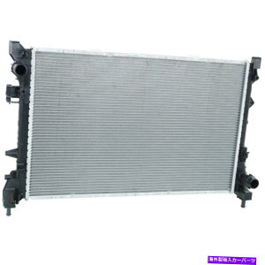 Radiator FIAT 500���W�G�[�^�[2012-2018�v���X�`�b�N�^���N�n�b�`�o�b�N�A���~�j�E���R�AFI3010100 For Fiat 500 Radiator 2012-2018 Plastic Tank Hatchback Aluminum Core FI3010100