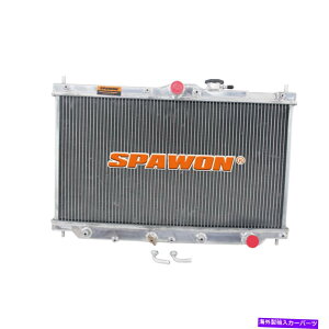Radiator z_AR[h90-93v[h92-96 dx ex l4 2.2LA~jEWG[^[Spawon AT SPAWON For Honda Accord 90-93 Prelude 92-96 DX EX L4 2.2L Aluminum Radiator