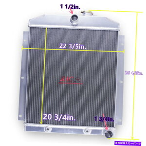 Radiator 1947-1954��3��̃��W�G�[�^�[Chevy 3100 3600 3700 3800�s�b�N�A�b�v�g���b�NL6 3.5L 3.8L 3 Row Radiator for 1947-1954 Chevy 3100 3600 3700 3800 Pickup Truck L6 3.5L 3.8L�y���s�A���i�z