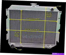 Radiator 1968-1974の3列アルミニウムラジエーター72 Dodge Plymouth Mopar Cars Big Block V8 3 Row Aluminum Radiator For 1968-1974 72 Dodge Plymouth Mopar Cars Big Block V8