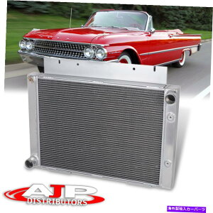 Radiator 60-63�t�H�[�h�M�����N�V�[500 XL�̃g���C�R�A/3��A���~�j�E����p���W�G�[�^�[ Tri-Core/3 Row Aluminum Cooling Radiator For 60-63 Ford Galaxie 500 Xl�y���s�A���i�z