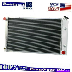 Radiator 1970-1981 1979�|���e�B�A�b�N�t�@�C�A�[�o�[�h/�g�����XAM V8 I6 4.3L��3��A���~�j�E�����W�G�[�^�[ 3 Row Aluminum Radiator For 1970-1981 1979 Pontiac Firebird/Trans Am V8 I6 4.3L�y���s�A���i�z
