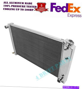 Radiator �t�B�b�g�V�{���[C10 C20�s�b�N�A�b�v�g���b�N26 �R�A3�񂷂ׂẴA���~�j�E�����W�G�[�^�[ FIT CHEVY C10 C20 Pickups Trucks 26 Core 3 ROWS All ALUMINUM RADIATOR�y���s�A���i�z
