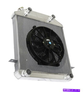 Radiator 3��A���~�j�E�����[�V���O���W�G�[�^�[+14 �t�@���t�B�b�g39-41�t���b�g�w�b�hL�w�b�hV8 Y�u���b�N 3 Row Aluminum Racing Radiator+14 Fan fit 39-41 Flathead L-Head V8 Y-Block