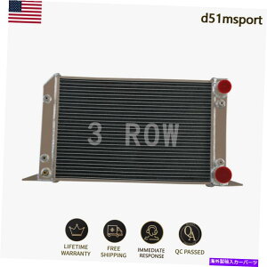 Radiator 3��A���~�j�E����p���W�G�[�^�[�N�[���[�t�B�b�g�T�C�R���b�R�v���X�g�b�N�X�^�C���h���b�O���[�X 3 Row Aluminum Cooling Radiator Cooler fit Scirocco Pro Stock Style Drag Racing�y���s�A���i�z