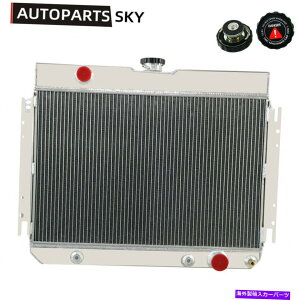 Radiator 1963-1968�̃V�{���[�C���p���x���G�A�G�C�J�~�m64-1967 3��A���~�j�E�����W�G�[�^�[ For 1963-1968 Chevy Impala Bel Air EI Camino 64-1967 3 Row Aluminum Radiator�y���s�A���i�z