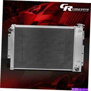 Radiator 1967-1969�V�{���[�J�}���|���e�B�A�b�N�t�@�C�A�o�[�hV8��3��A���~�j�E���R�A���W�G�[�^�[ THREE ROW ALUMINUM CORE RADIATOR FOR 1967-1969 CHEVY CAMARO PONTIAC FIREBIRD V8�y���s�A���i�z