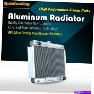 Radiator 6267 3ROW 52mm�_�b�WB�V���[�Y�p�A���~�j�E�����W�G�[�^�[MT��RAM VANS CHALLENGER 6267 3ROW 52mm Aluminum Radiator For Dodge B-Series Ram Vans Challenger AT MT�y���s�A���i�z