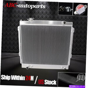Radiator 1995N2004ÑWG[^[g^^R}I4 V6iAT/MTjRA20-5/8 "tA~jE Radiator For 1995-2004 Toyota Tacoma I4 V6 (AT/MT) CORE 20-5/8" Full Aluminum