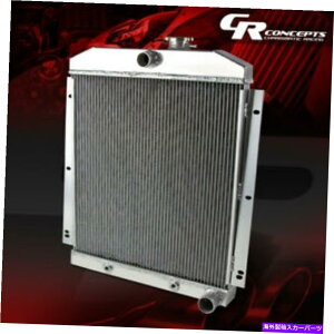 Radiator 1947-1954��3��t���A���~�j�E���R�A���[�V���O���W�G�[�^�[�V�{���[�g���b�N�x�Oi6 3-ROW FULL ALUMINUM CORE RACING RADIATOR FOR 1947-1954 CHEVY TRUCK SUBURBAN I6�y���s�A���i�z