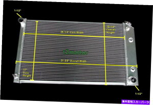 Radiator A~jE\WG[^[3dpi162tBbg1970-1986V{[J}26 "RA ALUMINUM PERFORMANCE RADIATOR 3 ROWS DPI162 FIT 1970-1986 CHEVY CAMARO 26" CORE