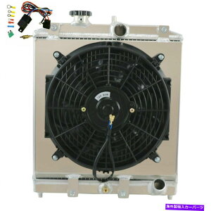 Radiator 2̃WG[^[+VEht@+VrbNEJ/EK/Del Sol EG/Integra DB DC MT̃[ 2 ROW RADIATOR+SHROUD FAN+RELAY FOR CIVIC EJ/EK/DEL SOL EG/INTEGRA DB DC MT
