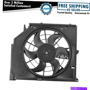 Radiator BMW 3�V���[�YE46�̃v�[���[���W�G�[�^�[��p�t�@���A�Z���u�� Puller Radiator Cooling Fan Assembly for BMW 3 Series E46 New�y���s�A���i�z