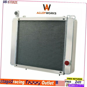 Radiator 4��̃t���A���~�j�E�����W�G�[�^�[��Triumph Stag 3.0L V8 Mk2�}�j���A��1972-1977�ɓK�� 4 Row Full Aluminum Radiator Fits Triumph Stag 3.0L V8 MK2 Manual MT 1972-1977�y���s�A���i�z