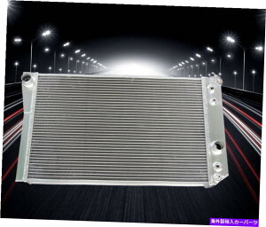 Radiator A~jEWG[^[1982-02V{[S10S-10 V8ϊ3RAuU[sbNAbv Aluminum Radiator 1982-02 Chevy S10 S-10 V8 Conversion 3 Row Core blazer pickup