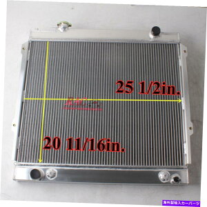 Radiator 25.5 1995�N����2004�N�̃g���^�^�R�}4WD 2.4L 2.7L 3.4L�̃R�A1ROW�A���~�j�E�����W�G�[�^�[ 25.5 Core 1ROW Aluminum Radiator for 1995-2004 Toyota Tacoma 4WD 2.4L 2.7L 3.4L�y���s�A���i�z