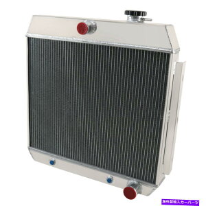 Radiator 1955-1957 1956 Chevy Bel Air Nomad 150 210V[YV8A~jE3񃉃WG[^[ For 1955-1957 1956 Chevy Bel Air Nomad 150 210 Series V8 Aluminum 3 Row Radiator