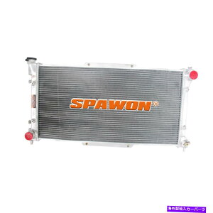 Radiator Spawon for Subaru Legacy Gt L LS H4 1995-1999 2.2L 2.5LA~jEWG[^[ AT SPAWON For Subaru Legacy GT L LS H4 1995-1999 2.2L 2.5L Aluminum Radiator