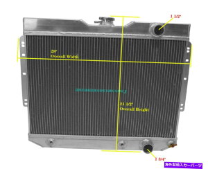 Radiator �V�{���[1959-1962�J�v���X�̂��ׂẴA���~�j�E�����W�G�[�^�[ All Aluminum Radiator For Chevrolet 1959-1962 Caprice AT�y���s�A���i�z