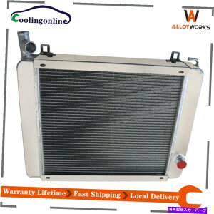 Radiator Triumph Stag 3.0L V8 MK2�}�j���A��1972-1977 76�̃A���~�j�E���N�[���[���W�G�[�^�[4�� Aluminum Cooler Radiator 4 Row For Triumph Stag 3.0L V8 MK2 Manual 1972-1977 76�y���s�A���i�z