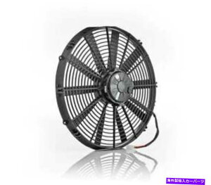 Radiator 16�C���`�̓d���t�@���v�[���[�u���b�N�X�g���[�g�u���[�h���N�[���ɂ��Ă������� Be Cool 16in Electric Fan Puller Black Straight Blade�y���s�A���i�z