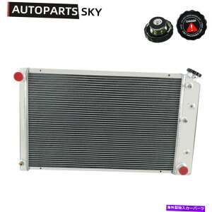 Radiator 3ROW�A���~�j�E�����W�G�[�^�[1978-1987�����e�J����/ 1970-1981�V�{���[�J�}��G�{�f�B 3Row Aluminum Radiator For 1978-1987 Monte Carlo/ 1970-1981 Chevy Camaro G-Body