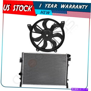 Radiator 2009N2010N2011N2012N2018Ñ_bWW[j[̗pt@ƃWG[^[AZu Cooling Fan and Radiator Assembly For 2009 2010 2011 2012-2018 Dodge Journey