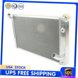 Radiator 1973-1976 74 75V{[RxbgC3 V8 5.7L 7.4LtA~jE3񃉃WG[^[ 3 Rows Radiator For 1973-1976 74 75 Chevy Corvette C3 V8 5.7L 7.4L Full Aluminum