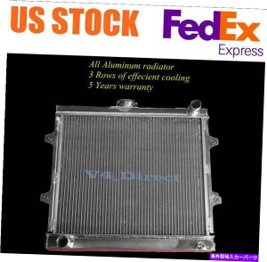 Radiator 1984-1995��3�񃉃W�G�[�^�[�g���^�s�b�N�A�b�v4runner 2.4L 22R/22R-E���[�^�[�A���~�j�E�� 3 Row Radiator For 1984-1995 Toyota Pickup 4Runner 2.4L 22R/22R-E Motor Aluminum�y���s�A���i�z