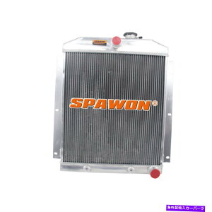 Radiator Spawon for Chevrolet Truck3100/3600/3800 1947-1954 L6 3rowA~jEWG[^[ AT SPAWON For Chevrolet Truck 3100/3600/3800 1947-1954 L6 3Row Aluminum Radiator
