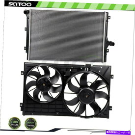 Radiator 2006 2007 2008フォルクスワーゲンパサットに適したカーラジエーターと冷却ファンキット Car Radiator and Cooling Fan Kit Fit For 2006 2007 2008 Volkswagen Passat