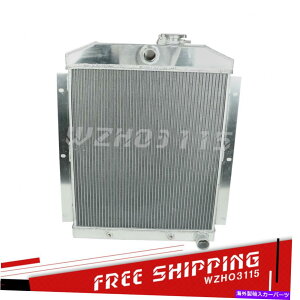Radiator 47-54�V�{���[�g���b�N�x�OL6�p�̃t���A���~�j�E��3�񃌁[�V���O��p���W�G�[�^�[ FULL ALUMINUM 3-ROW RACING COOLING RADIATOR FOR 47-54 CHEVY TRUCK SUBURBAN L6�y���s�A���i�z