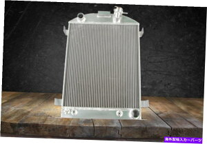 Radiator 3�R�A�A���~�j�E�����W�G�[�^�[�t�B�b�g1931-1932�t�H�[�h�n�C�{�[�C�N�[�y�V�F�r�[v8 3�� 3 CORES ALUMINUM RADIATOR FIT 1931-1932 FORD HIGH BOY COUPE CHEVY V8 3 ROWS�y���s�A���i�z