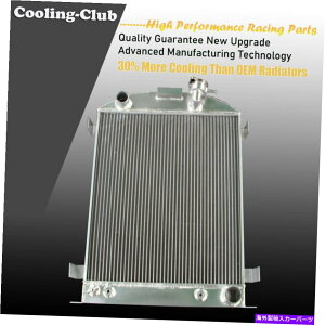 Radiator �t�B�b�g30-31�t�H�[�h���f��A Chevy V8�G���W��20 H�R�A3��A���~�j�E�����W�G�[�^�[ Fit 30-31 Ford Model A CHEVY V8 ENGINE 20 H CORE 3 Row Aluminum Radiator�y���s�A���i�z
