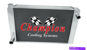 Radiator Al Champion 3 Row Universal Crossflow 24 Core Radiator Ford Config��UN24-FD AL Champion 3 Row Universal Crossflow 24 Core Radiator Ford Config #UN24-FD�y���s�A���i�z