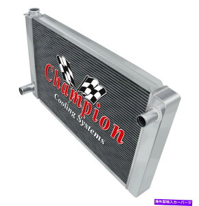 Radiator AAR�`�����s�I��3�񃆃j�o�[�T���N���X�t���[28 �R�A���W�G�[�^�[�t�H�[�hconfig��un28-fd AAR Champion 3 Row Universal Crossflow 28 Core Radiator Ford Config #UN28-FD�y���s�A���i�z