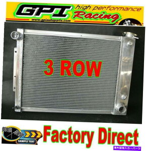 Radiator 3ROW�A���~�j�E�����W�G�[�^�[�J�}��/�|���e�B�A�b�N�t�@�C�A�o�[�h�g�����XAM 350 396�r�b�O�u���b�NV8 A/T 3ROW ALUMINUM RADIATOR CAMARO/PONTIAC FIREBIRD TRANS AM 350 396 BIG BLOCK V8 A/T�y���s�A���i�z
