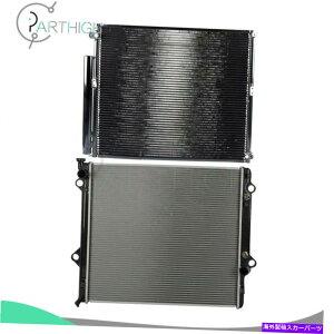Radiator 2003N2009ÑNTXGX470g^4runnerRdiatorA/CRfT[pLbg For 2003-2009 Lexus GX470 Toyota 4Runner Car Rdiator & A/C Condenser Cooling Kit