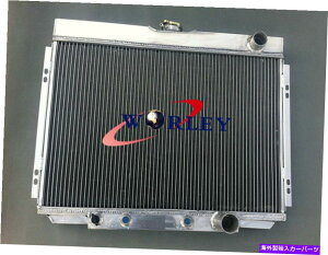 Radiator 3A~jEWG[^[1967-1970tH[h}X^O /}[L[N[K[XR-7 68 69 3 ROW Aluminum Radiator For 1967-1970 Ford Mustang / Mercury Cougar XR-7 68 69