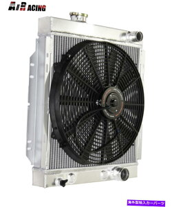 Radiator 3�R�A�p�t�H�[�}���X���W�G�[�^�[+64-66�t�H�[�h�}�X�^���O�x�[�XV8 I6 MT�̃t�@�� 3 Core Performance RADIATOR+16 Fan for 64-66 Ford Mustang Base V8 I6 MT�y���s�A���i�z