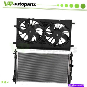 Radiator �W�[�v�p�g���I�b�g�N���C�X���[�Z�u�����O�_�b�W�L�����o�[�p�̃��W�G�[�^�[�Ɨ�p�t�@���L�b�g Radiator and Cooling Fan Kit For Jeep Patriot Chrysler Sebring Dodge Caliber�y���s�A���i�z