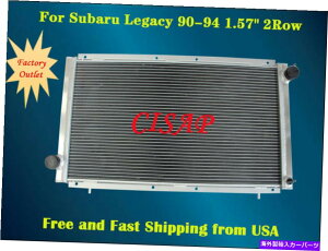 Radiator Xo2RowsA~jEWG[^[1991-1994KV[2.2L H4iMTj 2Rows Aluminum Radiator For Subaru 1991-1994 Legacy 2.2L H4 (MT)