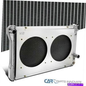 Radiator 82-92J}|eBAbNt@CAo[hV8 3N[[VOWG[^[+fAt@VEh Fits 82-92 Camaro Pontiac Firebird V8 3 Row Cool Racing Radiator+Dual Fan Shroud