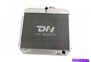 Radiator ��p���W�G�[�^�[��1955-1957�V�{���[�u���b�Nv8�x���G�A3�R�A���E���C�g�A���~�j�E���ɓK�����܂� Cooling Radiator Fits 1955-1957 Chevy Block V8 Bel Air 3 Core Row Light Aluminum�y���s�A���i�z