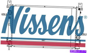 Radiator Nissens Coolant Radiator 61028 for Chrysler Pacifica�i2004�j3.5�Ȃ� Nissens Coolant Radiator 61028 for CHRYSLER PACIFICA (2004) 3.5 etc�y���s�A���i�z