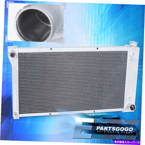 Radiator 67-72�V�{���[C/K�V���[�Y�g���C�R�A3��A���~�j�E�����W�G�[�^�[�p For 67-72 Chevy C/K Series Tri-Core 3-Row Aluminum Radiator�y���s�A���i�z