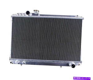 Radiator 1986-1992��3��A���~�j�E�����W�G�[�^�[�g���^�X�[�v��MK3�\�[���[MZ20 7MGTE�}�j���A�� 3 ROW Aluminum Radiator for 1986-1992 TOYOTA SUPRA MK3 SOARER MZ20 7MGTE Manual�y���s�A���i�z